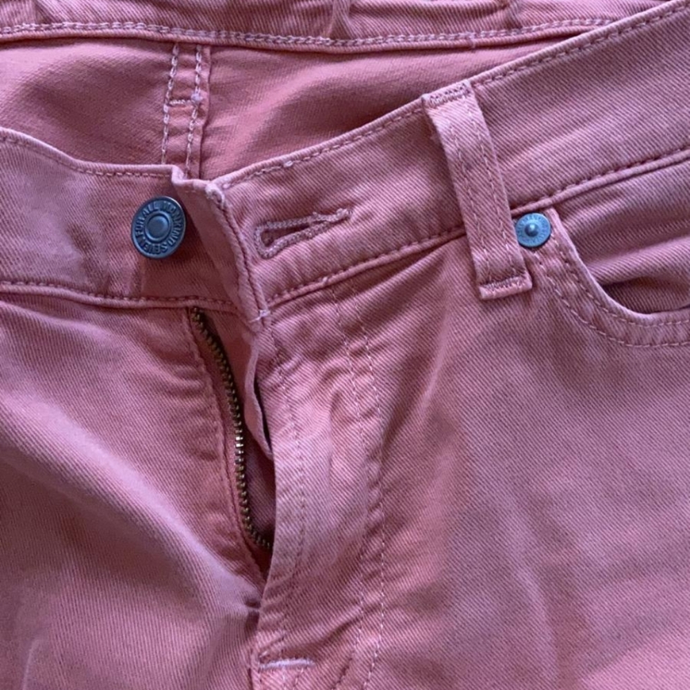 7 for all mankind pink jeans